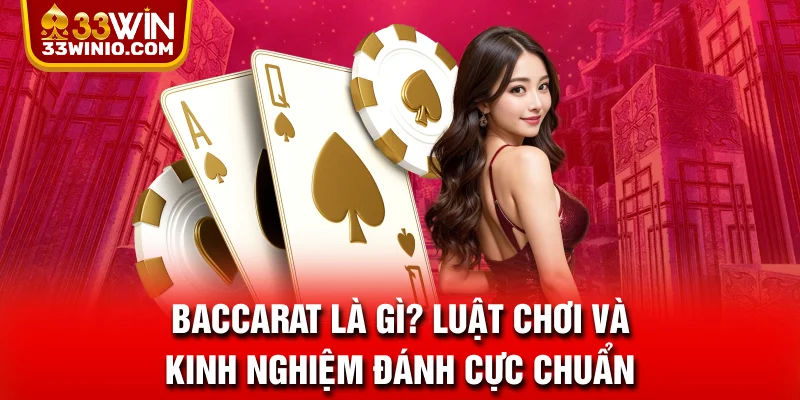33WIN giải đáp luật chơi bài Baccarat là gì