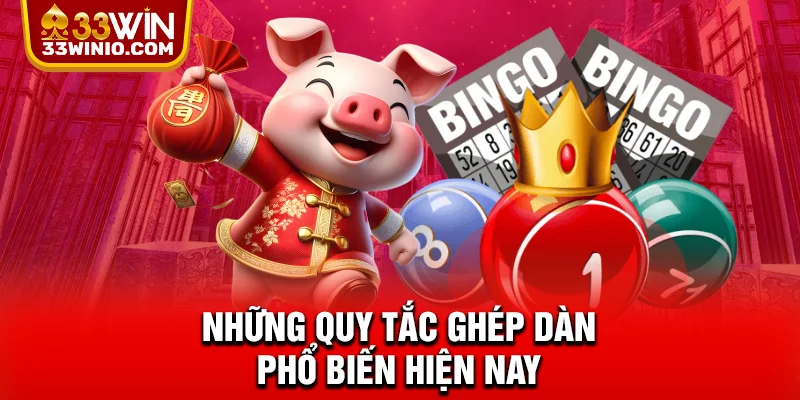 Những quy tắc ghép dàn phổ biến hiện nay